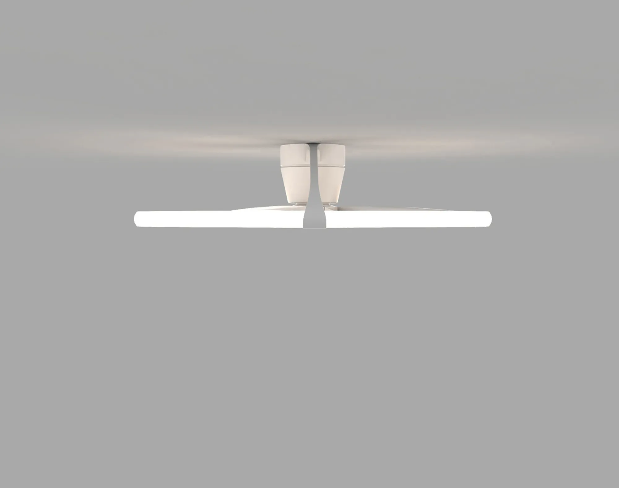 Nepal 75W LED Dimmable Ceiling Light & Fan, Remote / APP / Voice Controlled White M7530  Mantra Nepal